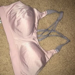 Light pink Victoria secret lightweight sports bra